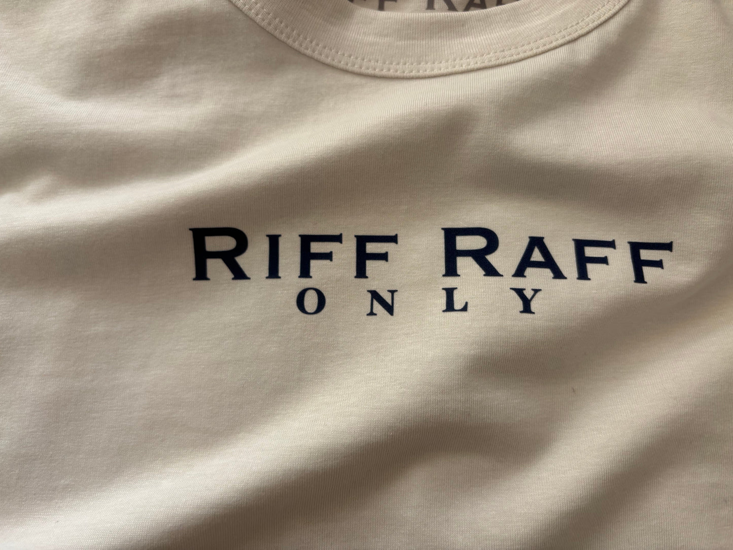 Off white oversized simply Riff Raff Only T-shirt