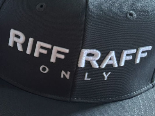 Black Riff Raff Only snapback cap