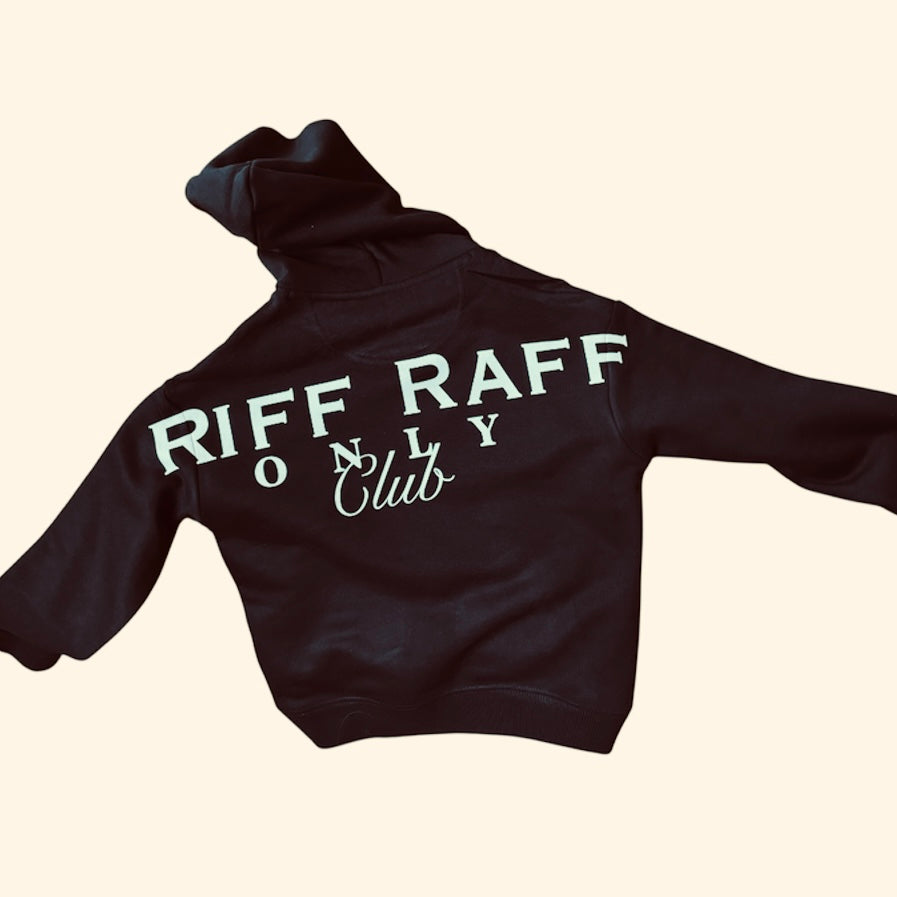 Riff Raff Only Club kids hoodie